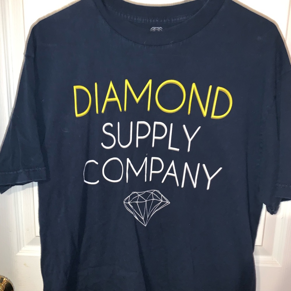 Diamond supply co large men’s T-shirt